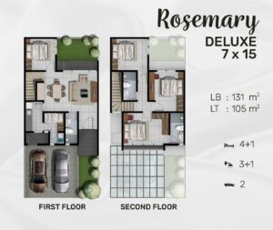 DENAH ROSEMARY DELUXE