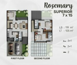 DENAH ROSEMARY SUPERIOR