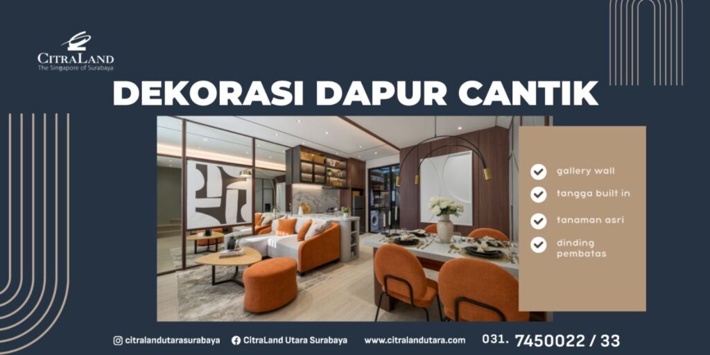 Dekorasi Dapur Cantik