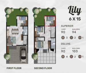 Denah Lily CitraLand Utara Surabaya