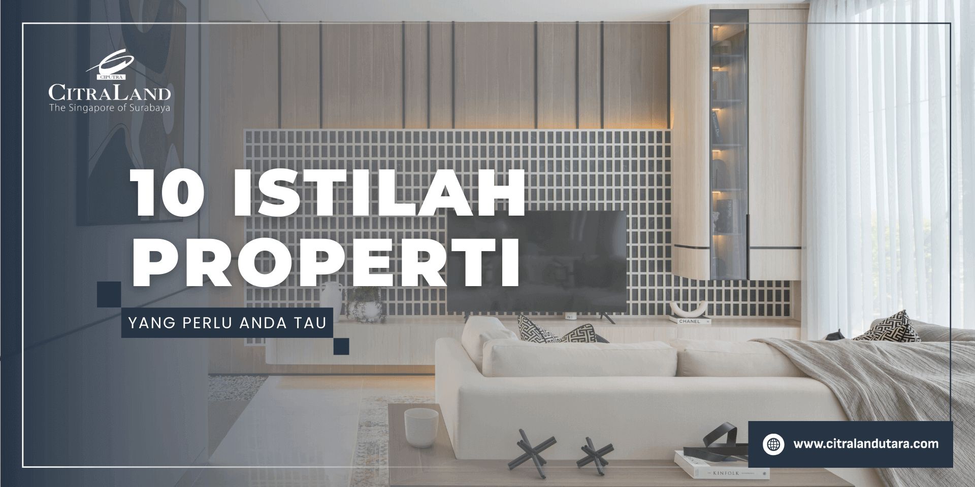 10 Istilah Properti yang Perlu Anda Ketahui