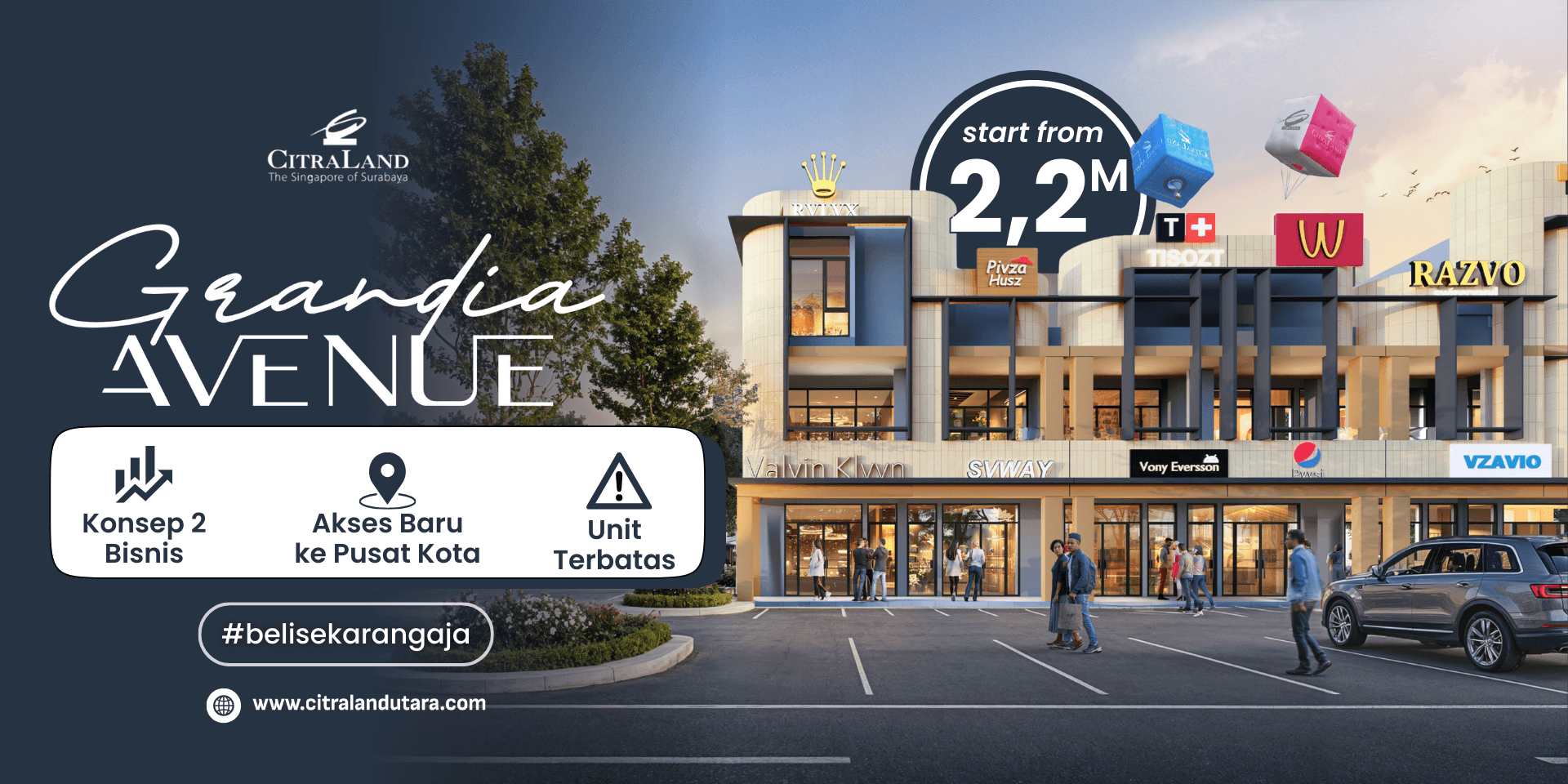 Ruko Grandia Avenue