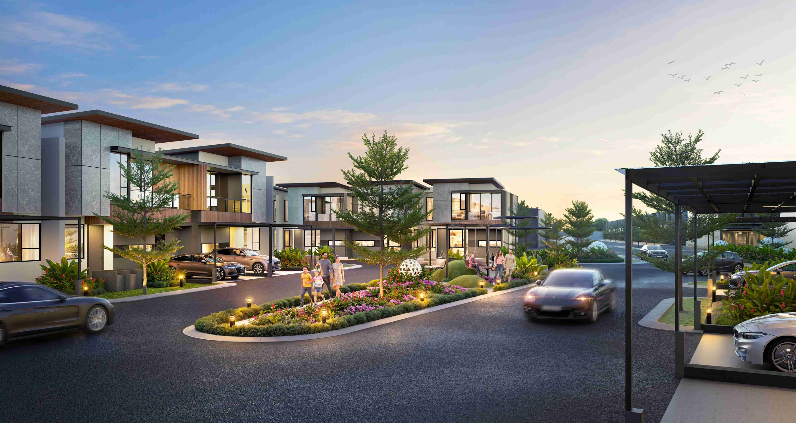 Taman Segitiga - Cluster Palma Gradia Ext