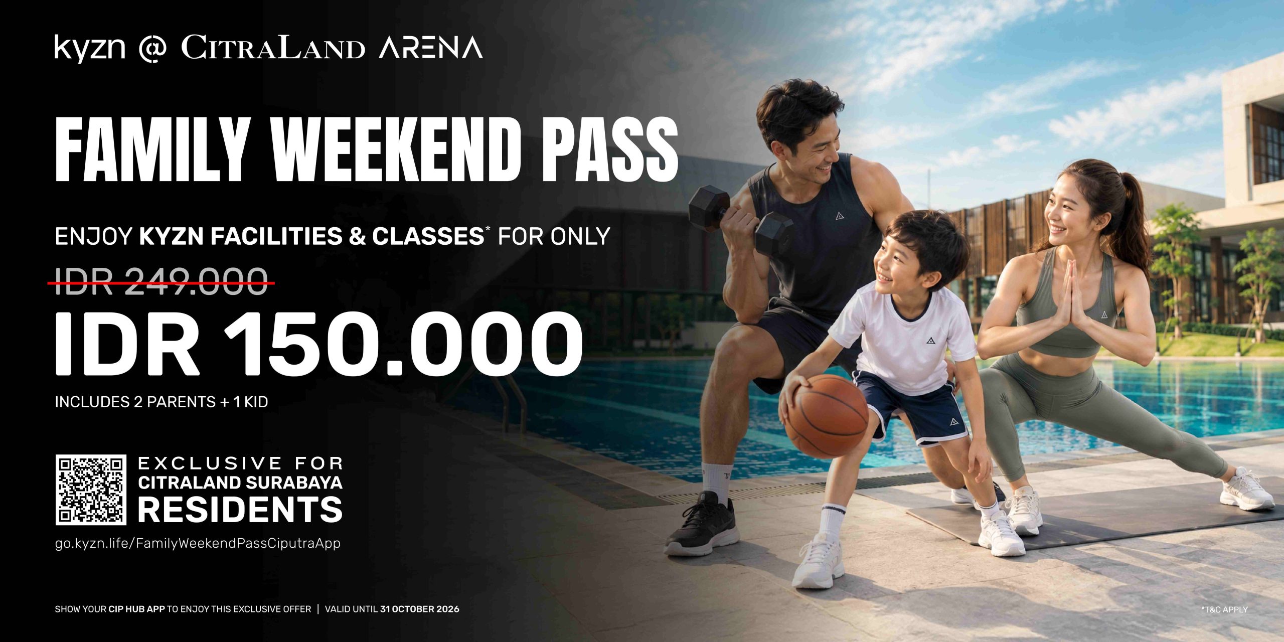 FAMILY WEEKEND PASS KZYN SURABAYA